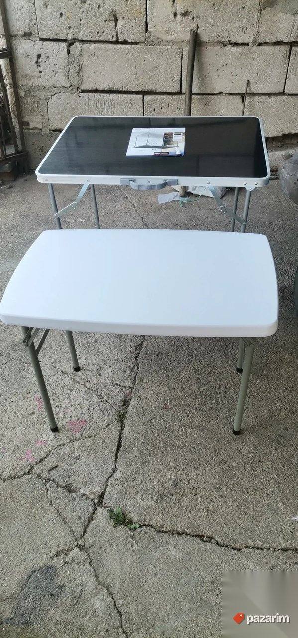 Kamperski Stolovi na rasklapanje 66x48x38 i 70x50cm Novo 7