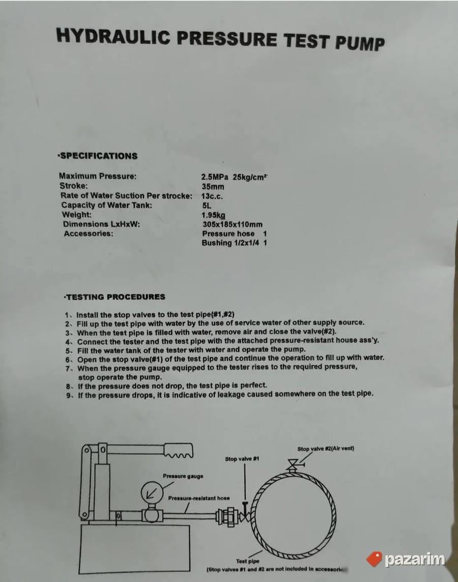 Pumpa Za Dopunjavanje I Ispitivanje Sistema Grejanja Novo 5