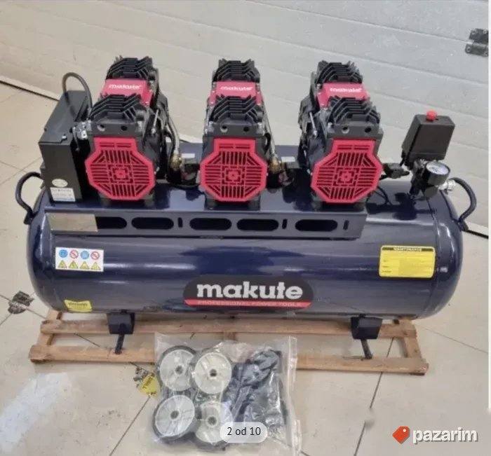 Kompresor MAKUTE 100 litara ORIGINAL 2