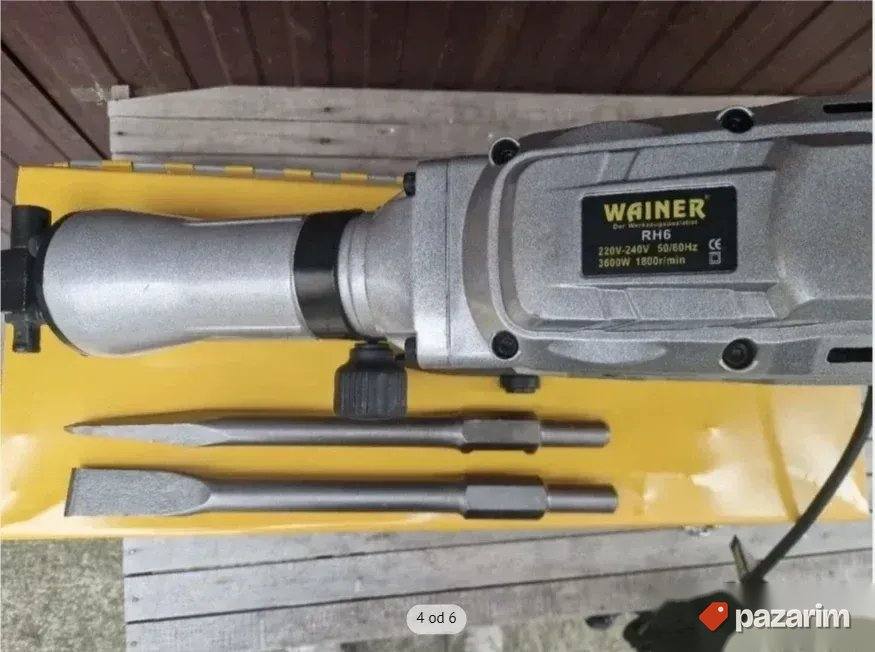 Pikamer WAINER 3600W Profesionalni električni alat za ruše 5