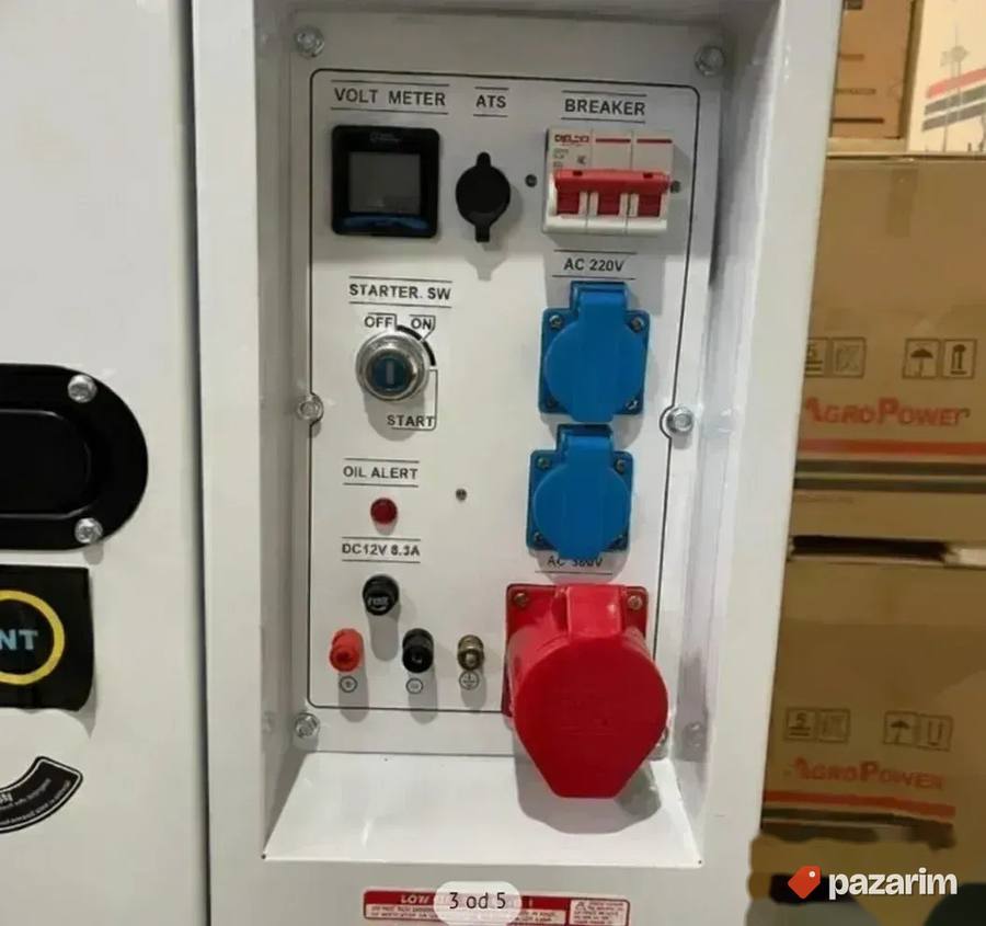 Agregat Perkins bešumni 15KW Profesionalni imamo od 1 /15kw 2
