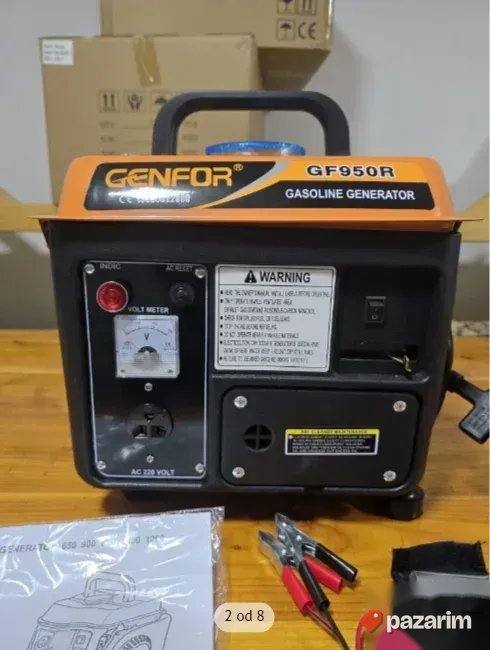 Agregat Genfor 1.1KW Kompaktan i pouzdan benzinski generat 2