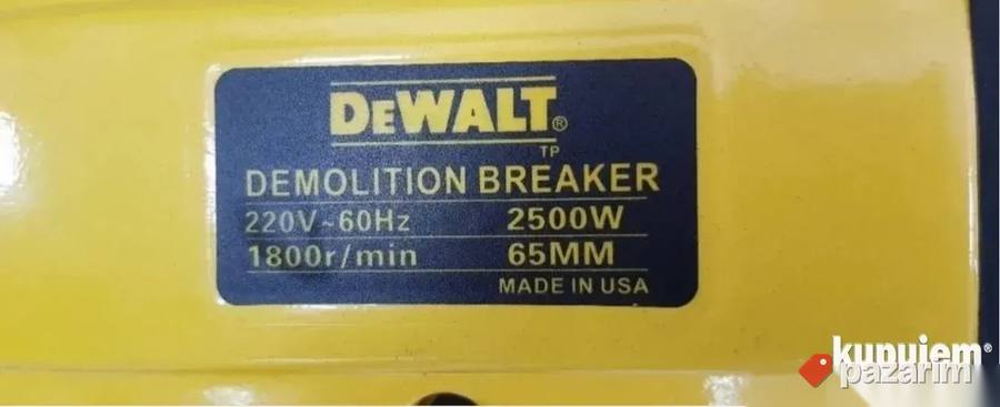 Hilti DEWALT Demolition Breaker 2800W Profesionalni pikame 2
