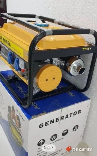 Agregat ASTRA KOREA 2.2 kW benzinski generator struje 6