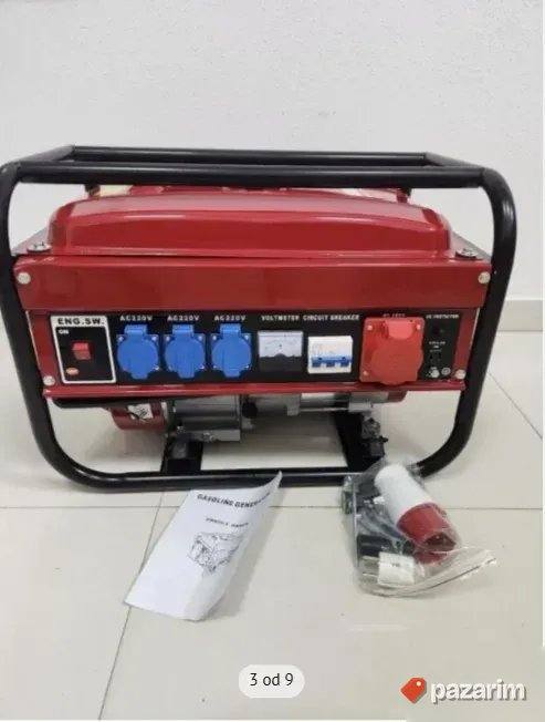 Agregat ASTRA 3 kW benzinski generator (na potez i ključ) 3