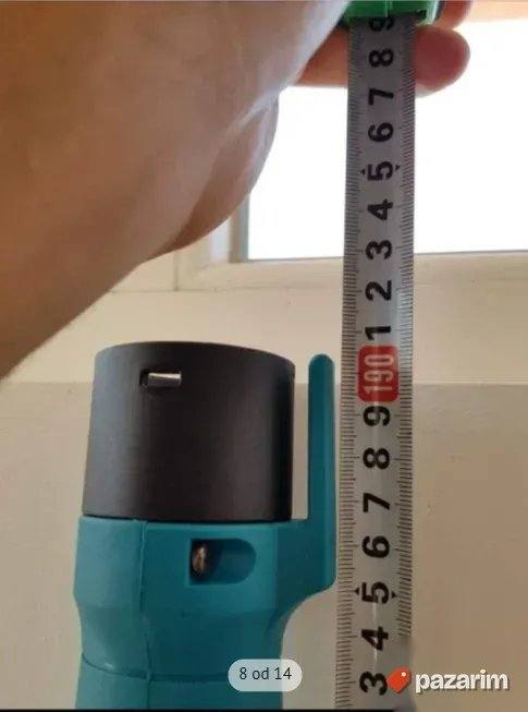 Žirafa za zidove 1100W sa usisivačem i led lampom MAKITA 8