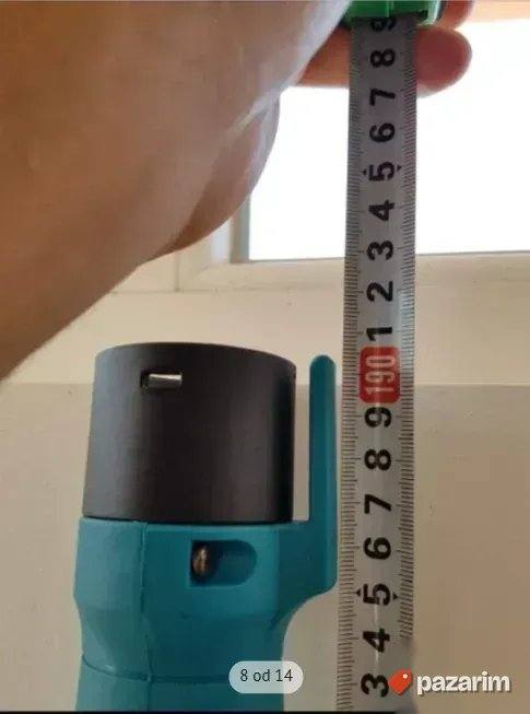 Žirafa za zidove 1600W sa usisivačem i led lampom MAKITA 8