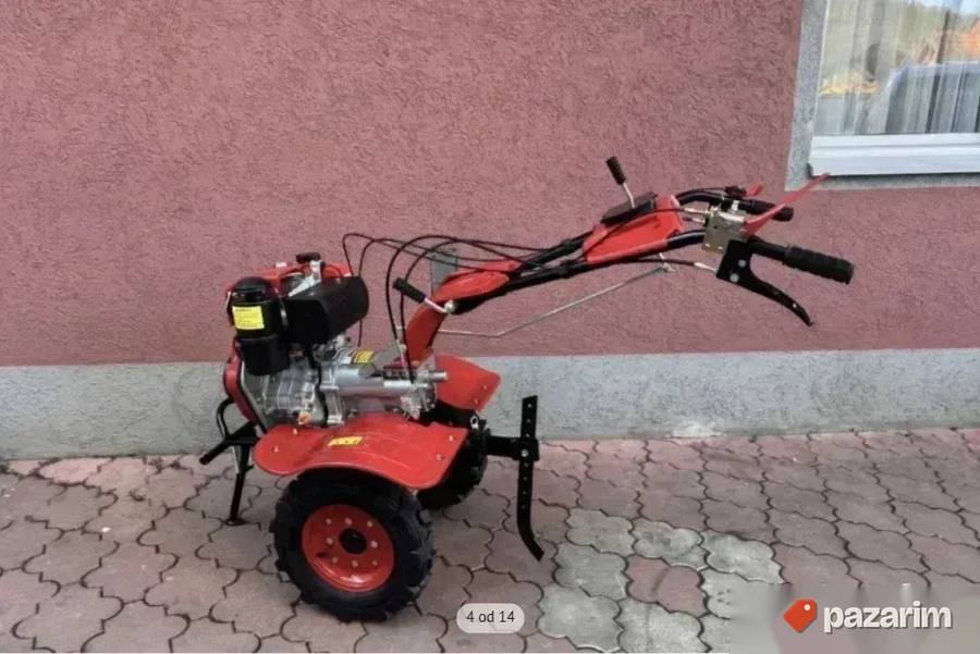 Kultivator Benasi 8 KS dizel 2 i 3 brzine rikverc 4