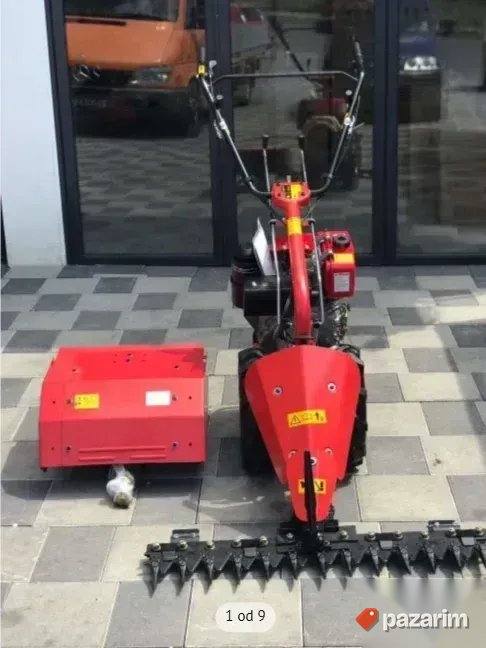 Motokultivator KIPOR dizel 8KS sa kosom i frezom