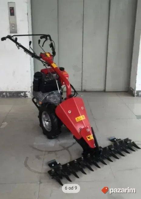 Motokultivator KIPOR dizel 8KS sa kosom i frezom 6