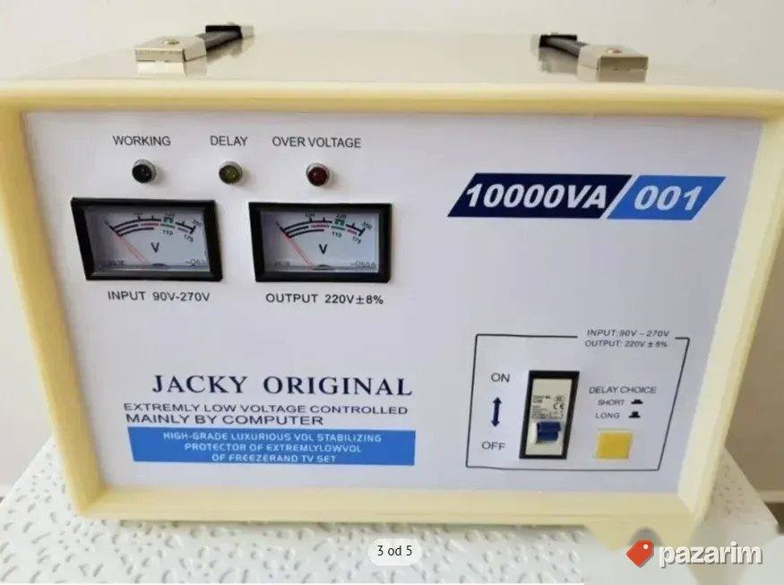Korektor napona JACKY ORIGINAL 10kW (10000VA) 3