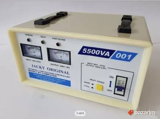 Korektor napona JACKY ORIGINAL 5.5kW (5500VA)