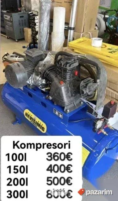 Kompresor od 100 do 300L germany nevisimig