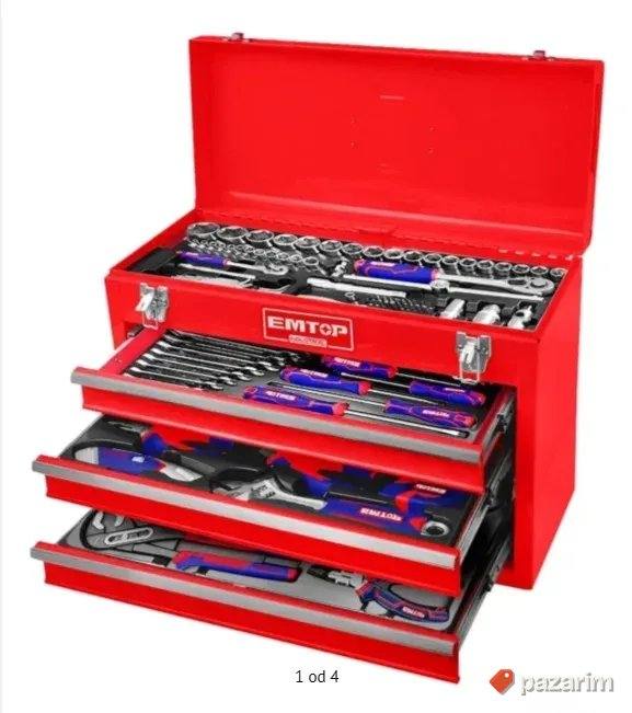 Emtop rucni set u koferu ORIGINAL 1