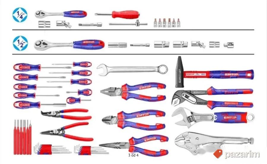 Emtop rucni set u koferu ORIGINAL 3