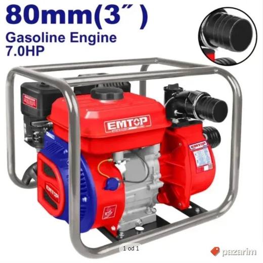 Emtop pumpa za navodnjavanje 3 cola / 7ks ORIGINAL