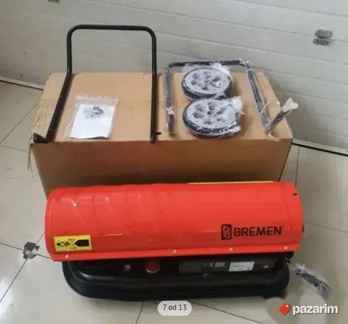 Grejalica (kalorifer) top za grejanje na naftu 50kw 7