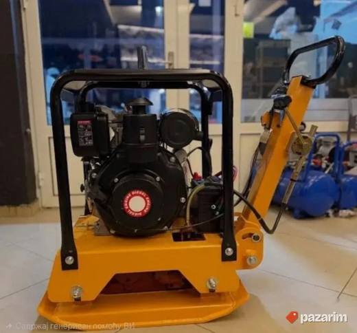 Vibro ploca 160kg (DIZEL PALI NA KLJUC I POTEZ) 8ks