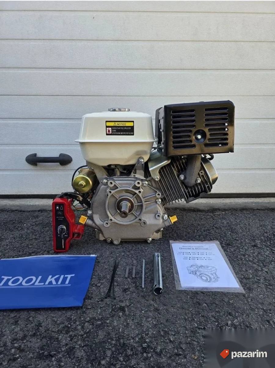 Ugradni benzinski motor 15KS paljenje na ključ i potez 6