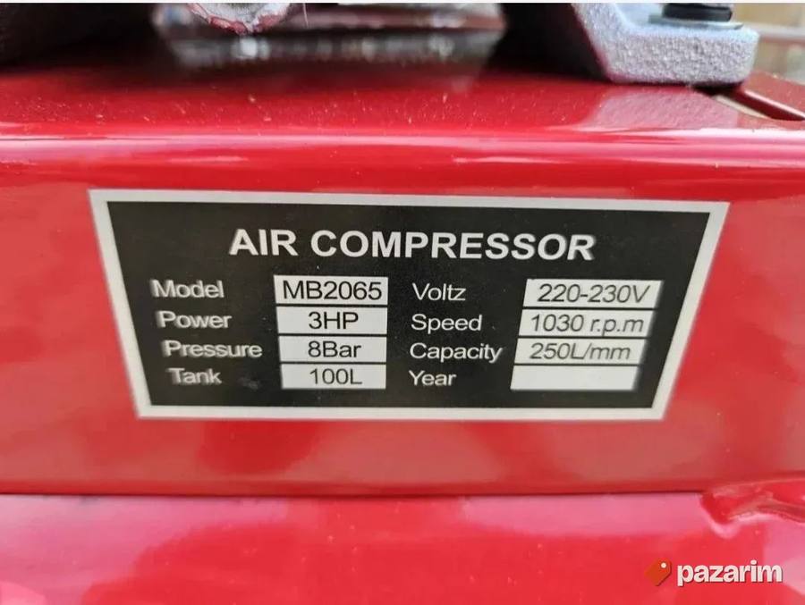KOMPRESOR 100L NEVISIMIG germany 2 GLAVE 2