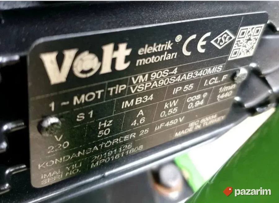 Muzilica za krave VOLT 0.55kW BECKER 2