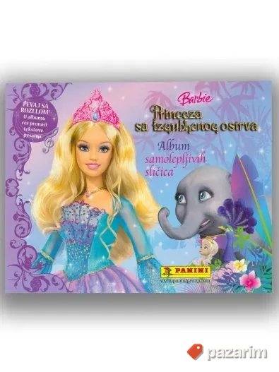 BARBIE Princeza sa izgubljenog ostrva CEO set slicica +album