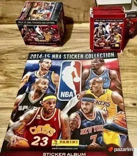 NBA 2014/2015 god. Panini 100 punih kesica i nov prazna albu