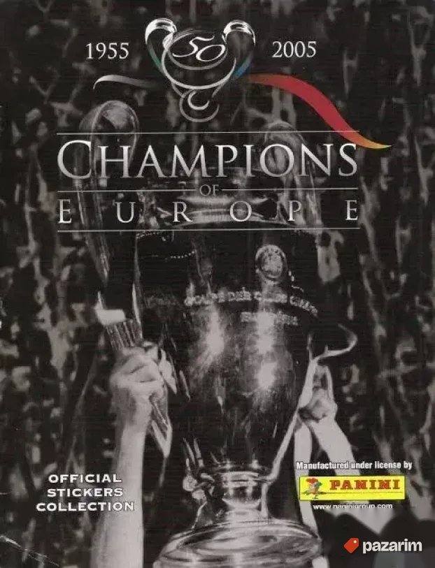 Champions of Europe 1955-2005 ceo set slicica i prazan album 1