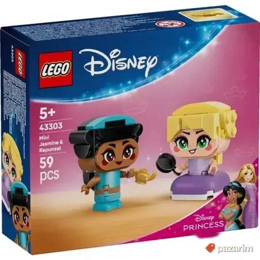GLANC NOV LEGO Disney 43303 Mini Jasmin i Zlatokosa 43303