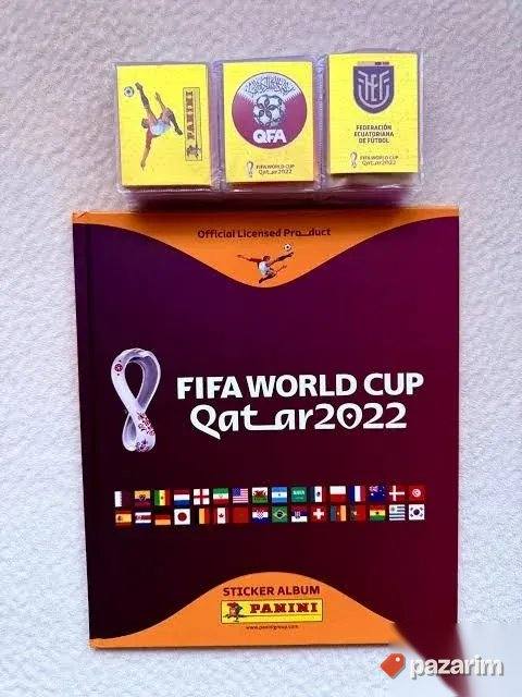 2022. godina QATAR 250 slicica i TVRDOKORICENI album PANINI