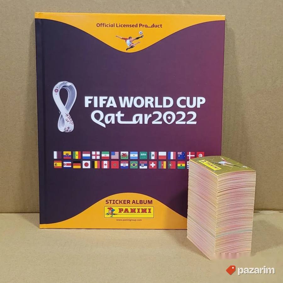 2022. godina QATAR 250 slicica i TVRDOKORICENI album PANINI 2