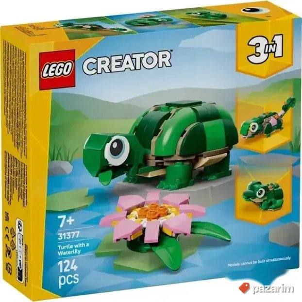 NOV LEGO Creator 3u1 Kornjača i cvet lokvanja 31377 ORIGINAL 1