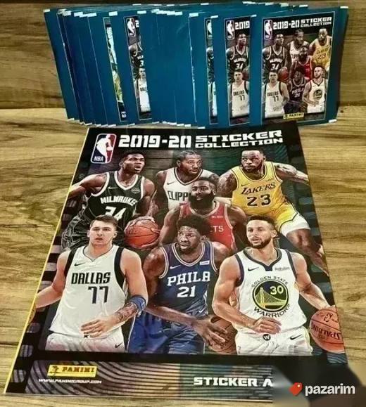 50 kesica NBA PANINI 2019-2020 god. i glanc nov prazan album