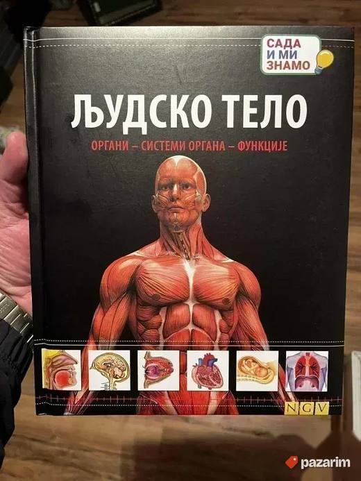 LJUDSKO TELO cudesni svet znanja NOVA knjiga cena 999 dinara