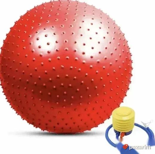 65 cm NOVA Masažna/Masirajuca lopta za jogu, pilates, aerobi
