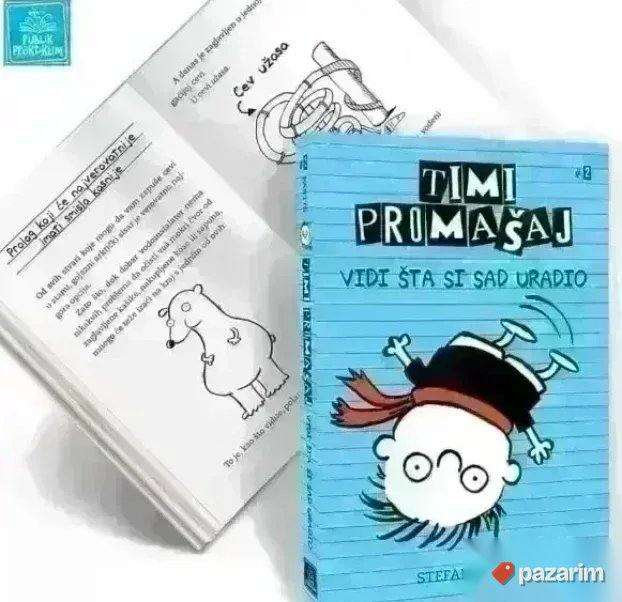 NOVA knjiga TIMI PROMAŠAJ Vidi šta si sad uradio STEFAN PAST 1
