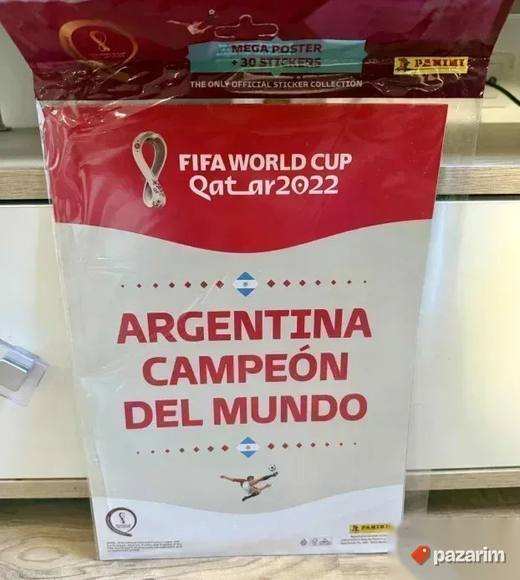 QATAR 2022 Panini set pobednika 30 slicica+poster Argentine
