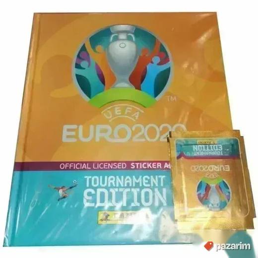 Narandzasti HARDCOVER tvrdokoriceni album EUR0 2020 Panini