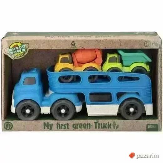 3 Vozila MOTOR TOWN GREEN Kamion, Mesalica i Kiper NOVO KUTI