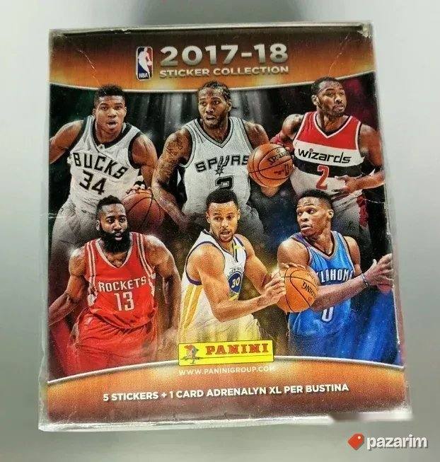 2017/2018 sezona NBA ceo set slicica PANINI za ocenu 10 stan 1
