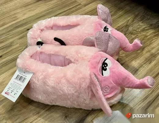 NOVE Ženske patofne Slon roze broj 35/36 NOVE papuce etiketa