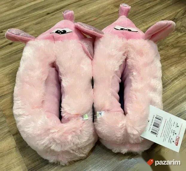 NOVE Ženske patofne Slon roze broj 35/36 NOVE papuce etiketa 2