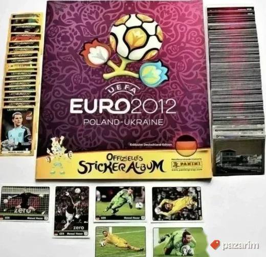 HC Album Euro 2012 i Kompletan set slicica &D1-D20 &A - F