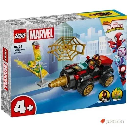 LEGO SUPER HEROES 10792 SPIDERMAN Drill Spinner Vehicle NOVO