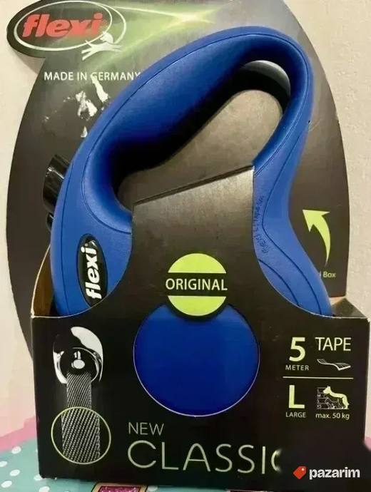 NOV povodac FLEXI velicina L traka dugacka 5 metara do 50 kg