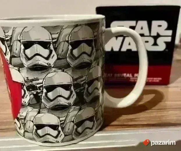 STAR WARS XXL bela NOVA solja u kutijI DISNEY Keramička šolj 2