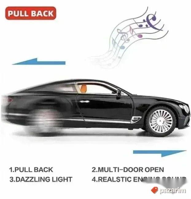 BENTLEY model AUTO igracka odnos 1:22 Die Cast NOVO u kutiji 2