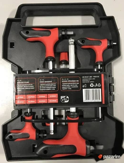 PARKSIDE set od 8 sestougaonih kljuceva original 8 Inbusa