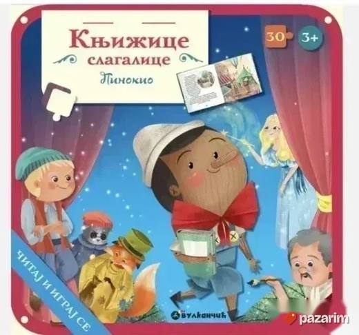 PINOKIO knjizice slagalice u sve jednom pakovanju za 999 din