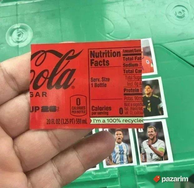 Americki Coca Cola set SP 2026 USA, Canada, Mexico panini NO 3
